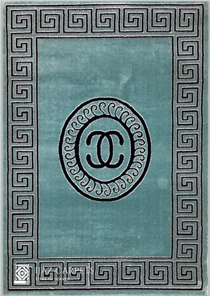 Luxury Channel Geometric Pattern Rug | Size: 4ft width x 5.5ft length (120cm x 170cm) | Article #P46TRQ-3