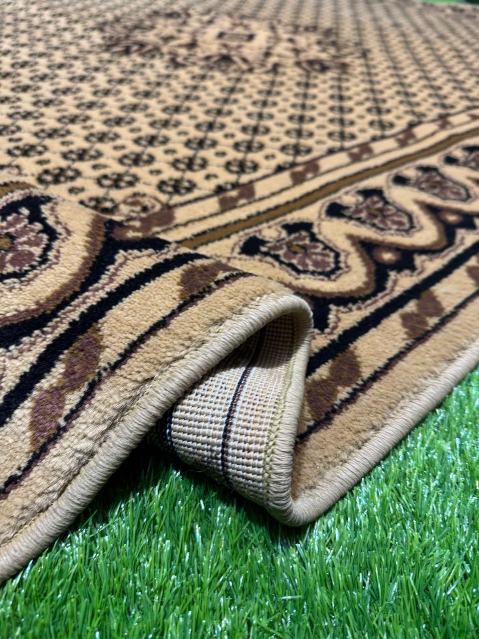 Classic Polypropylene Oriental Rug | Size: 5ft width x 7.5ft length (150cm x 225cm) | Article #P58CRM-4