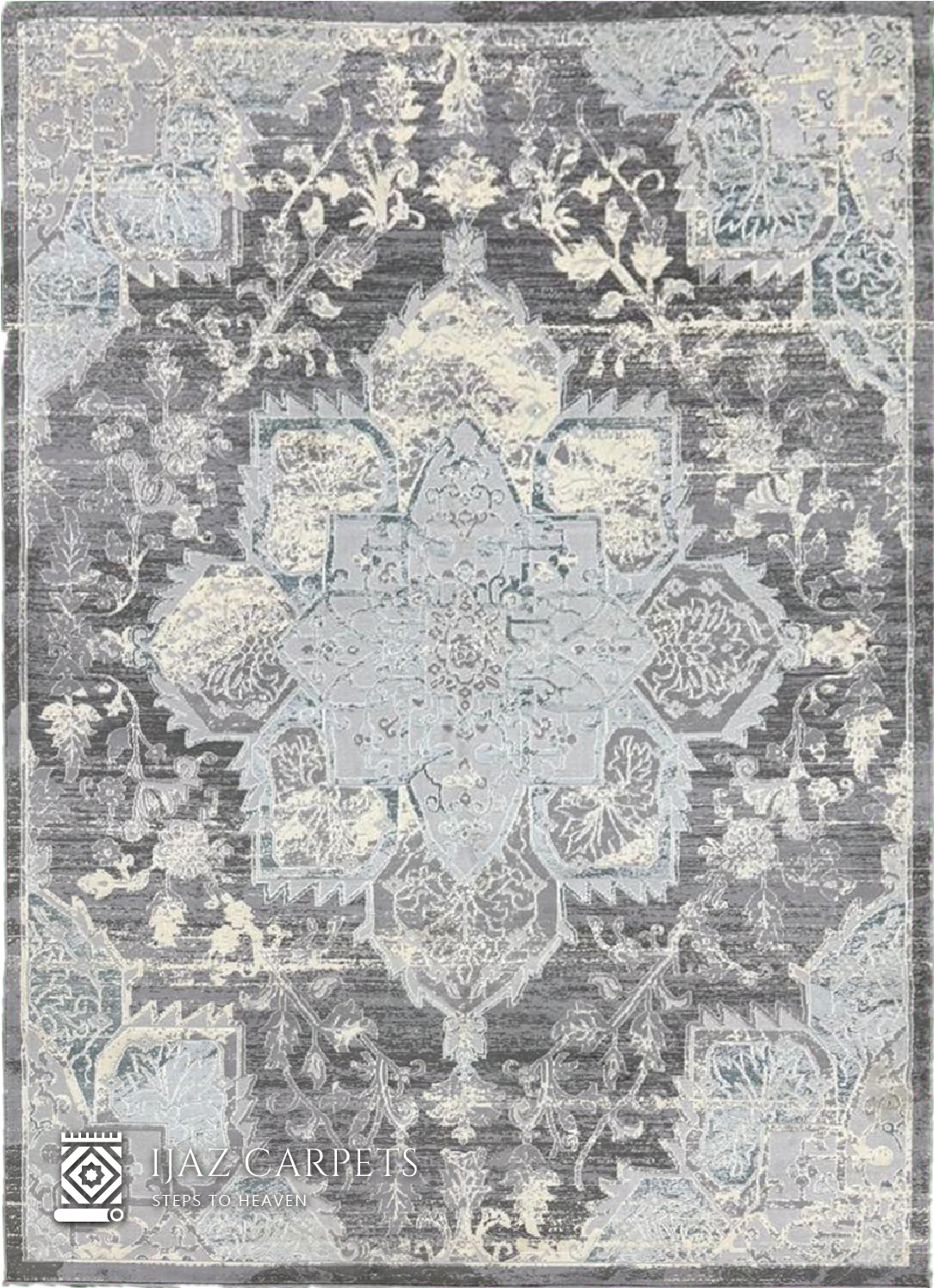 Turkish Anatolian Heritage Rug (Antique) | Size: 5.0ft width x 6.9ft length (150cm x 210cm) | Article #T57-1