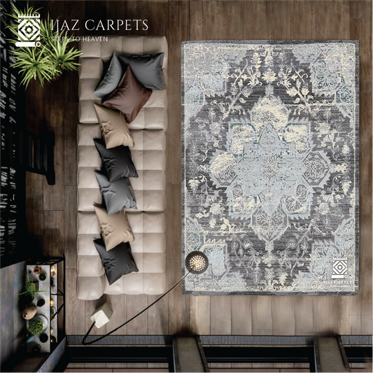 Turkish Anatolian Heritage Rug (Antique) | Size: 5.0ft width x 6.9ft length (150cm x 210cm) | Article #T57-1