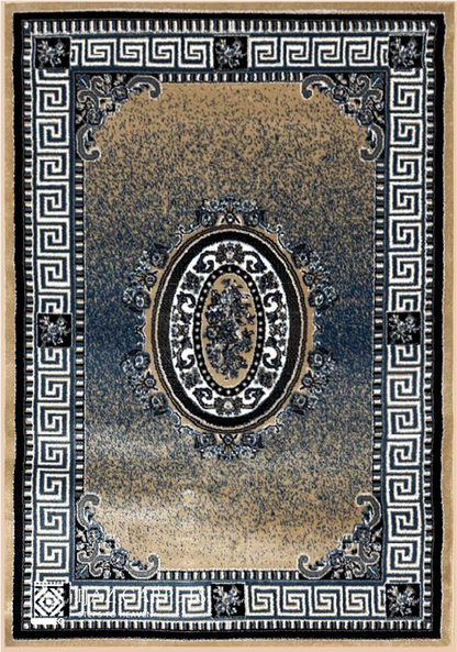 Timeless Persian-Inspired Traditional Rug | Size: 4ft width x 5.5ft length (120cm x 170cm) | Article #P46CRM-4