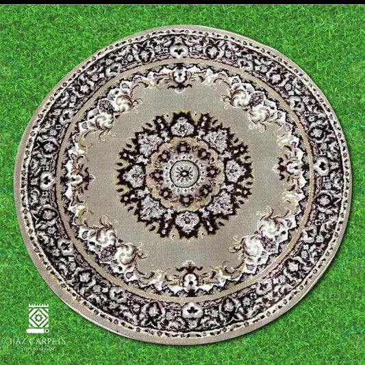 Round Slik Rug | Size: 5ft width x 5ft length (150cm x 150cm) | Article #RM5-6