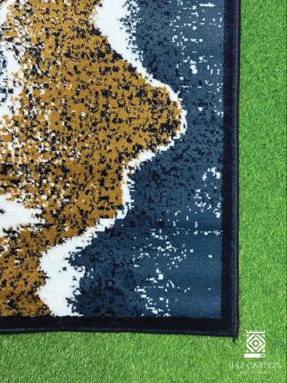 Modern Polypropelene Rug | Size: 3ft width x 5ft length (100cm x 150cm) | Article #M35BLU-7