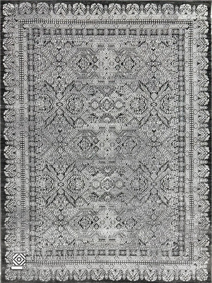 Turkish Sultan Classic Rug (Vintage) | Size: 5.2ft width x 7.0ft length (160cm x 214cm) | Article #T57-16