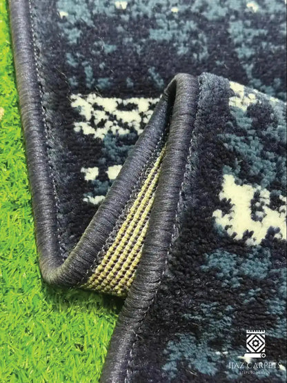 Modern Polypropelene Rug | Size: 3ft width x 5ft length (100cm x 150cm) | Article #M35BLU-7