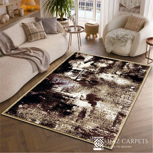 Abstract Geometric Design Rug | Size: 3ft width x 5ft length (100cm x 150cm) | Article #M35CRM-6