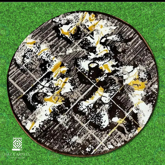 Round Slik Rug | Size: 3ft width x 3ft length (100cm x 100cm) | Article #RM3-2