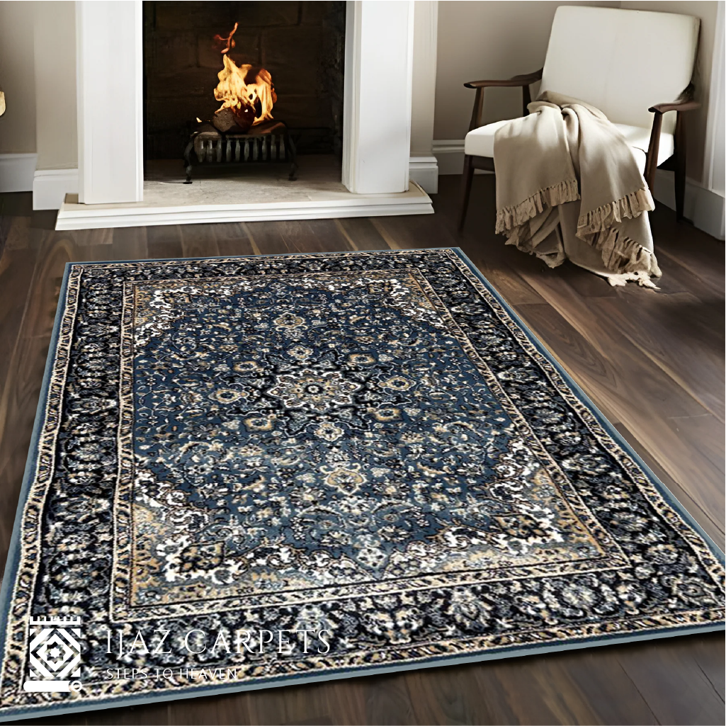 Timeless Persian-Inspired Traditional Rug | Size: 4ft width x 5.5ft length (120cm x 170cm) | Article #P46TRQ-6