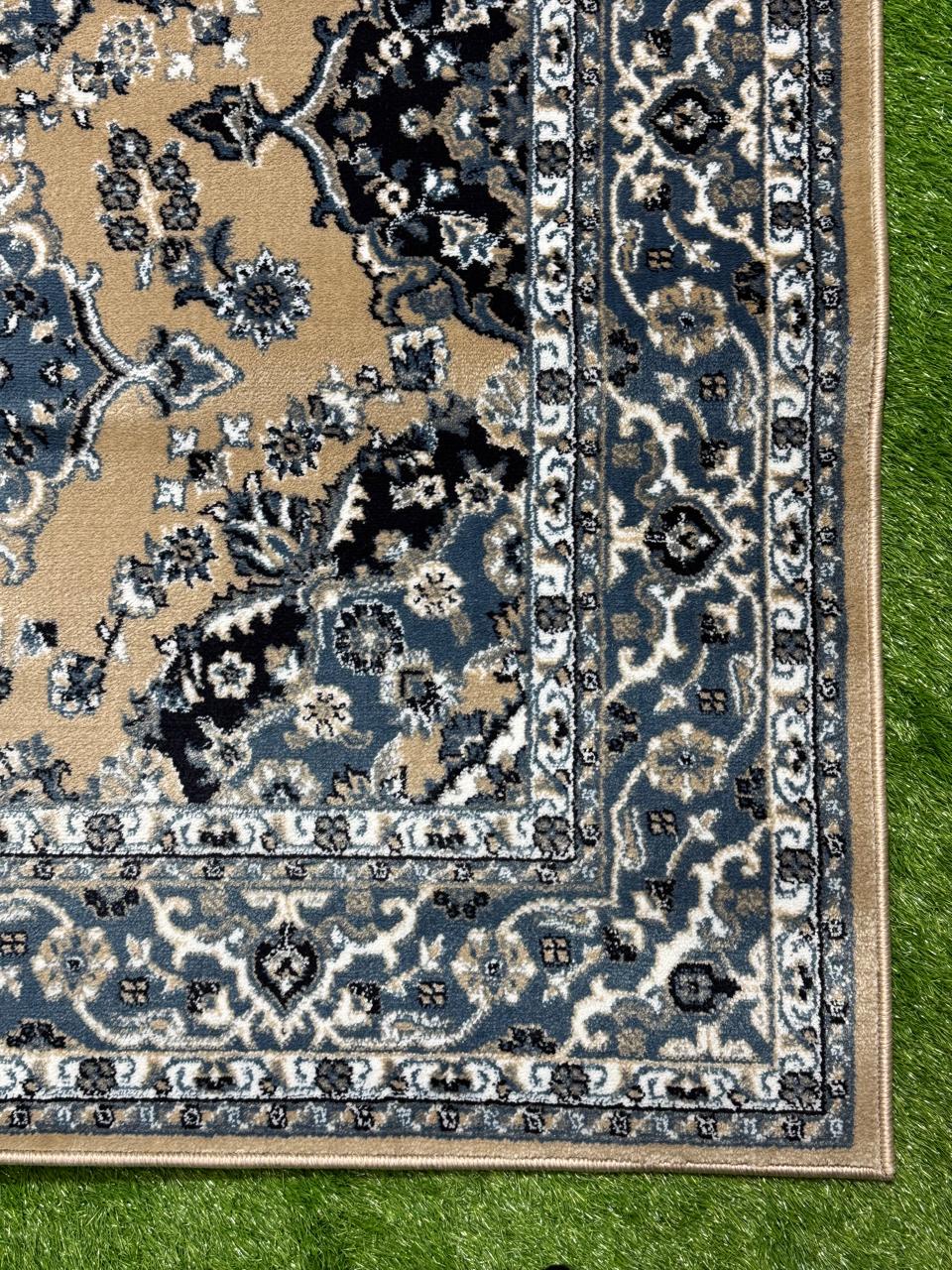 Classic Polypropylene Oriental Rug | Size: 5ft width x 7.5ft length (150cm x 225cm) | Article #P58CRM-8