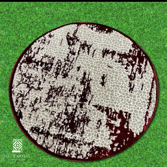 Round Slik Rug | Size: 3ft width x 3ft length (100cm x 100cm) | Article #RM3-3