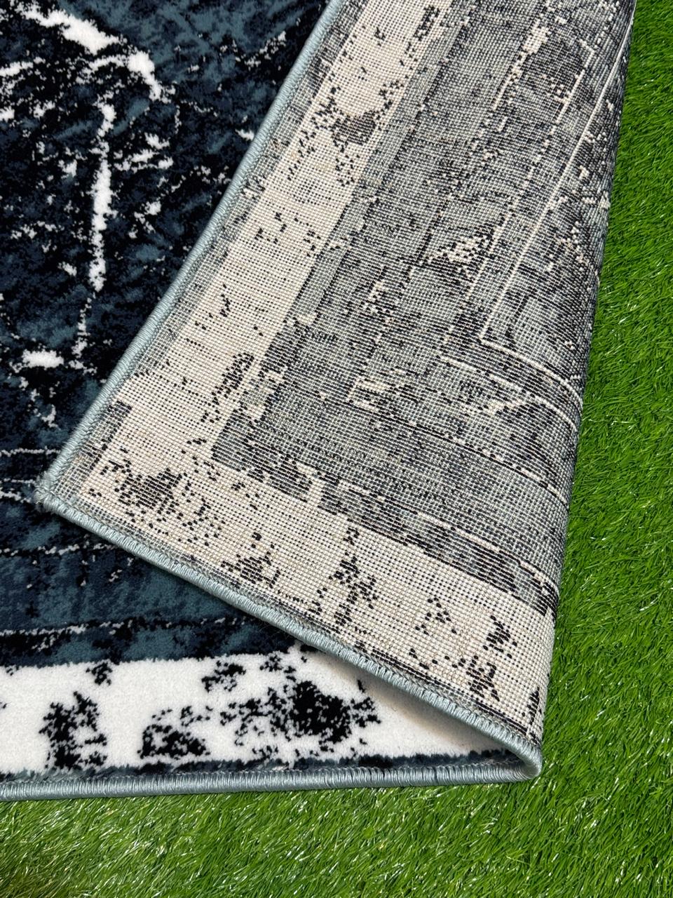 Modern Channel Abstract Design Rug | Size: 4ft width x 5.5ft length (120cm x 170cm) | Article #M46TRQ-5