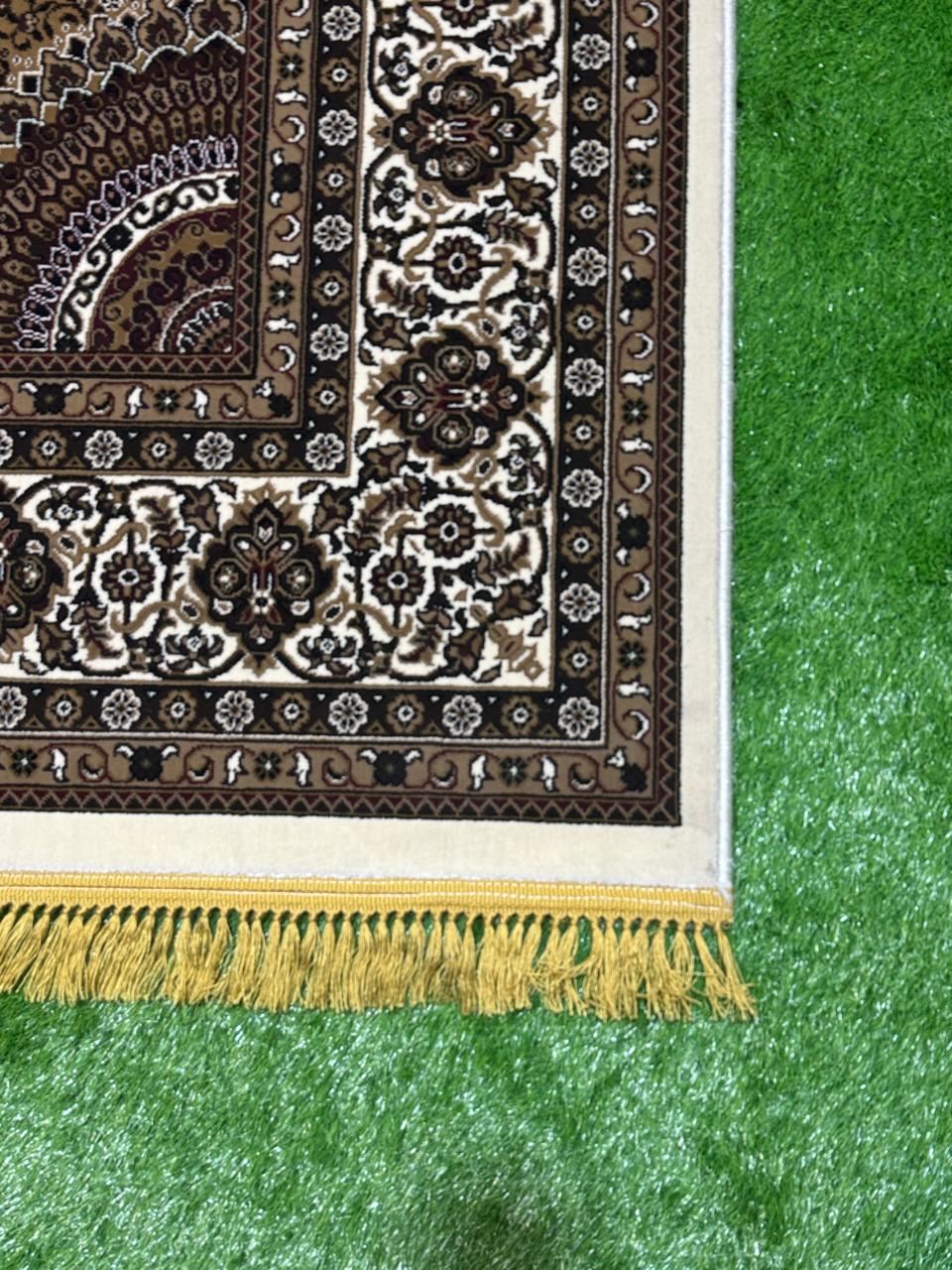 Traditional Tassel Border Rug | Size: 6.6ft width x 9.6ft length (200cm x 290cm) | Article #P710CRM-5