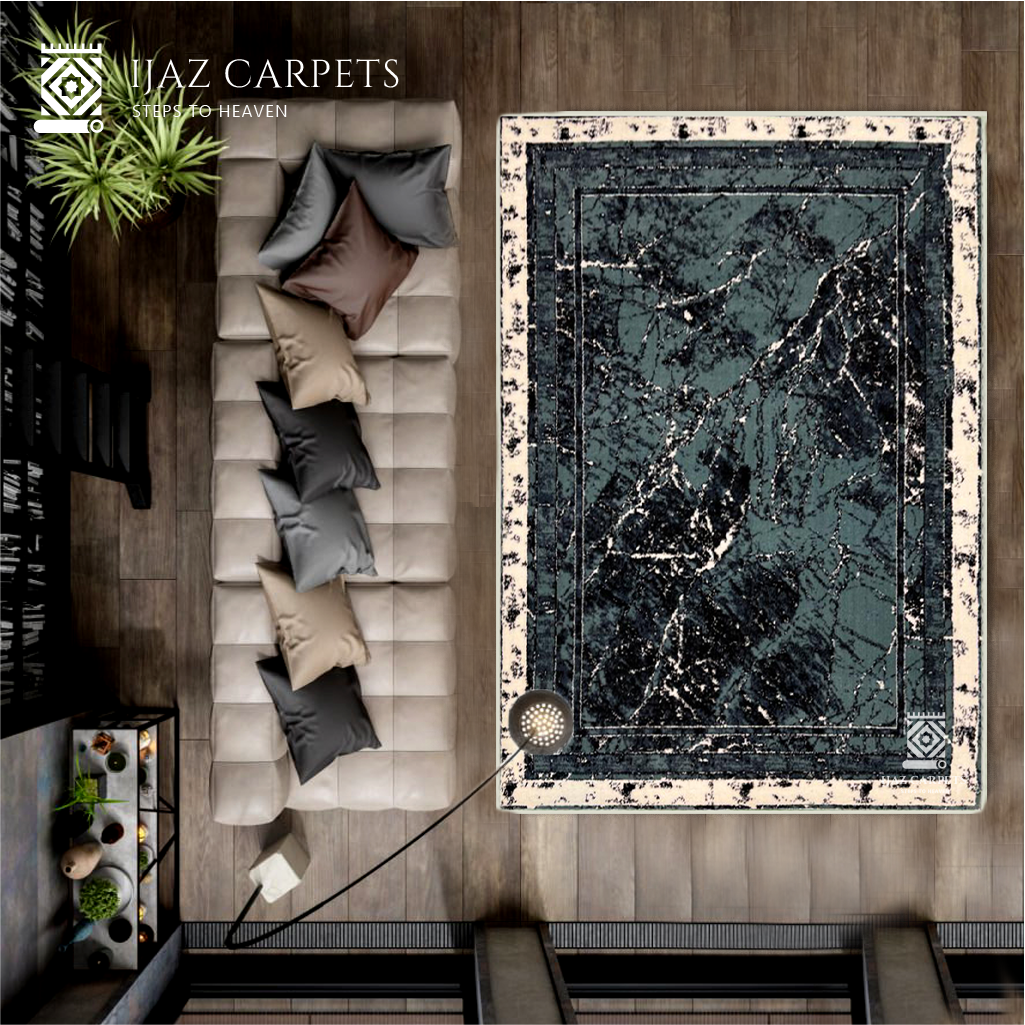 Modern Channel Abstract Design Rug | Size: 4ft width x 5.5ft length (120cm x 170cm) | Article #M46TRQ-5