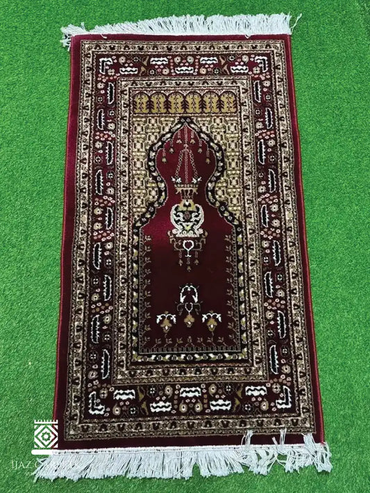 Ja E Namaz | Size: 2.5ft width x 4.25ft length (75cm x 130cm) | Article #JNMZ-2