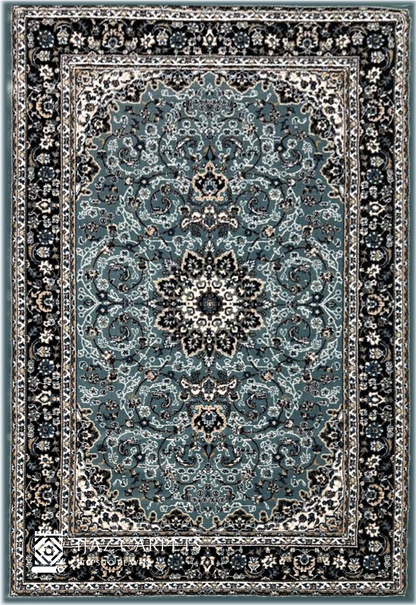 Grand Jute-Backed Oriental Rug | Size: 5ft width x 7.5ft length (150cm x 225cm) | Article #P58TRQ-4