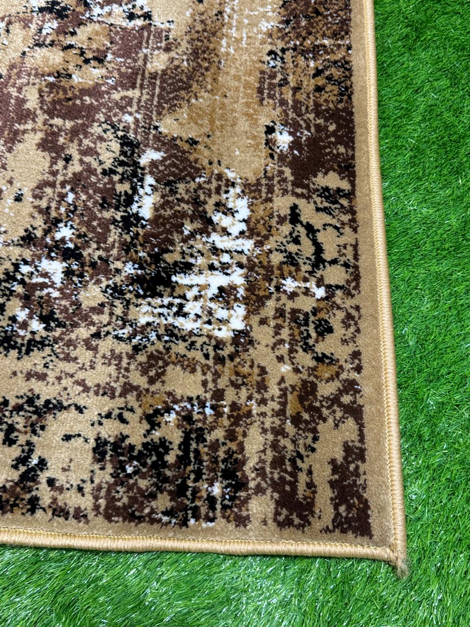 Rustic Brown Jute Rug | Size: 3ft width x 5ft length (100cm x 150cm) | Article #M35CRM-4