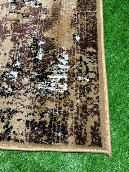 Rustic Brown Jute Rug | Size: 3ft width x 5ft length (100cm x 150cm) | Article #M35CRM-4