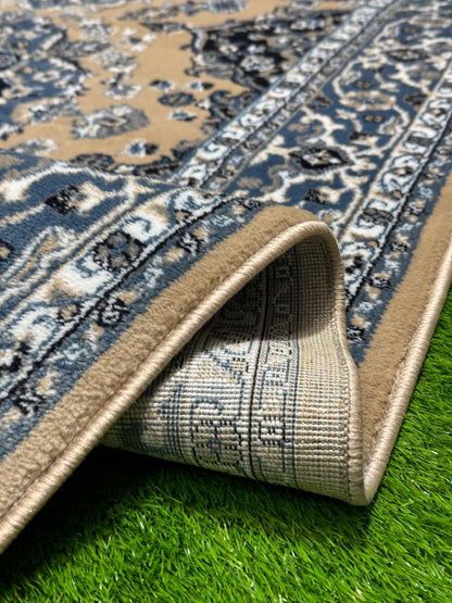 Classic Polypropylene Oriental Rug | Size: 5ft width x 7.5ft length (150cm x 225cm) | Article #P58CRM-8