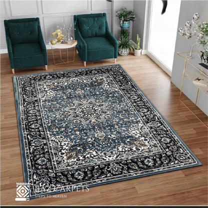 Vintage Elegance Rug | Size: 3ft width x 5ft length (100cm x 150cm) | Article #P35TRQ-2