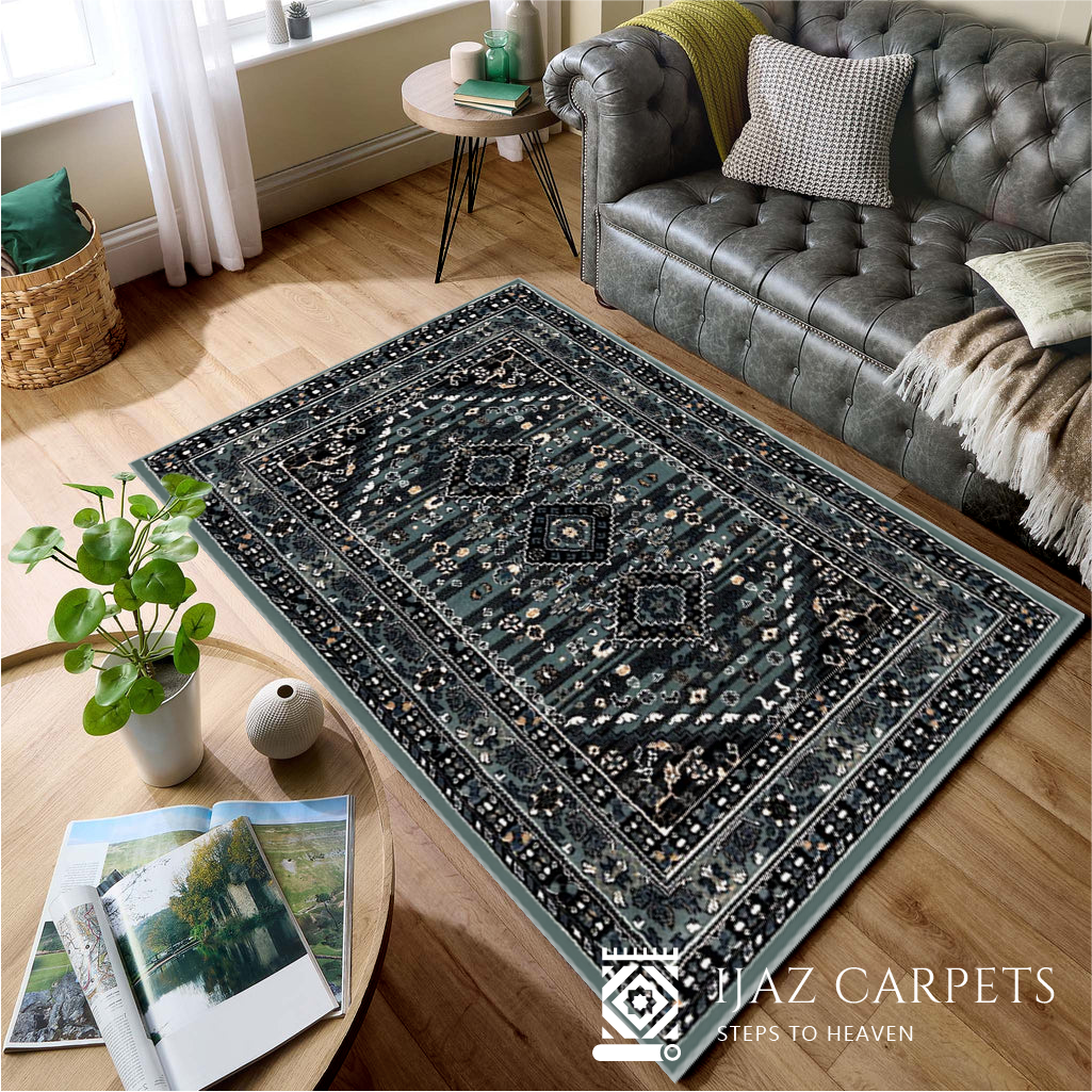 Timeless Persian-Inspired Traditional Rug | Size: 4ft width x 5.5ft length (120cm x 170cm) | Article #P46TRQ-1