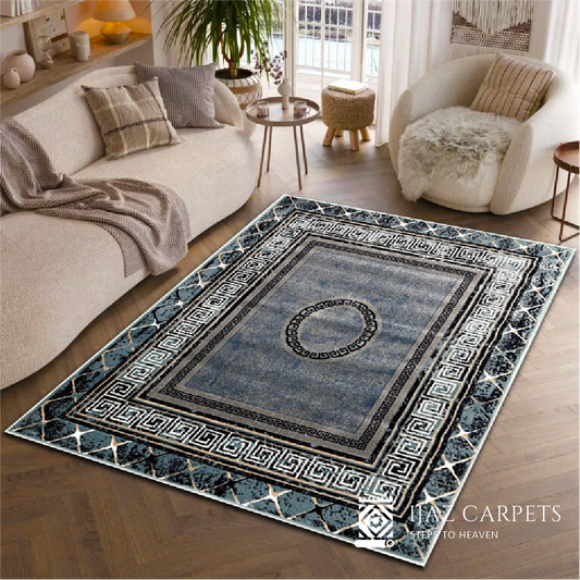 Grand Jute-Backed Oriental Rug | Size: 5ft width x 7.5ft length (150cm x 225cm) | Article #P58TRQ-3