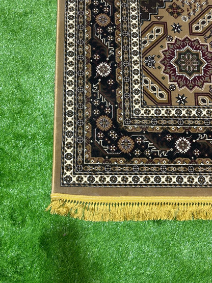 Traditional Tassel Border Rug | Size: 6.6ft width x 9.6ft length (200cm x 290cm) | Article #P710CRM-4