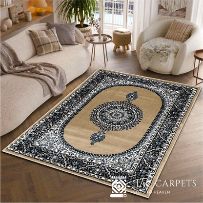 Timeless Persian-Inspired Traditional Rug | Size: 4ft width x 5.5ft length (120cm x 170cm) | Article #P46CRM-2