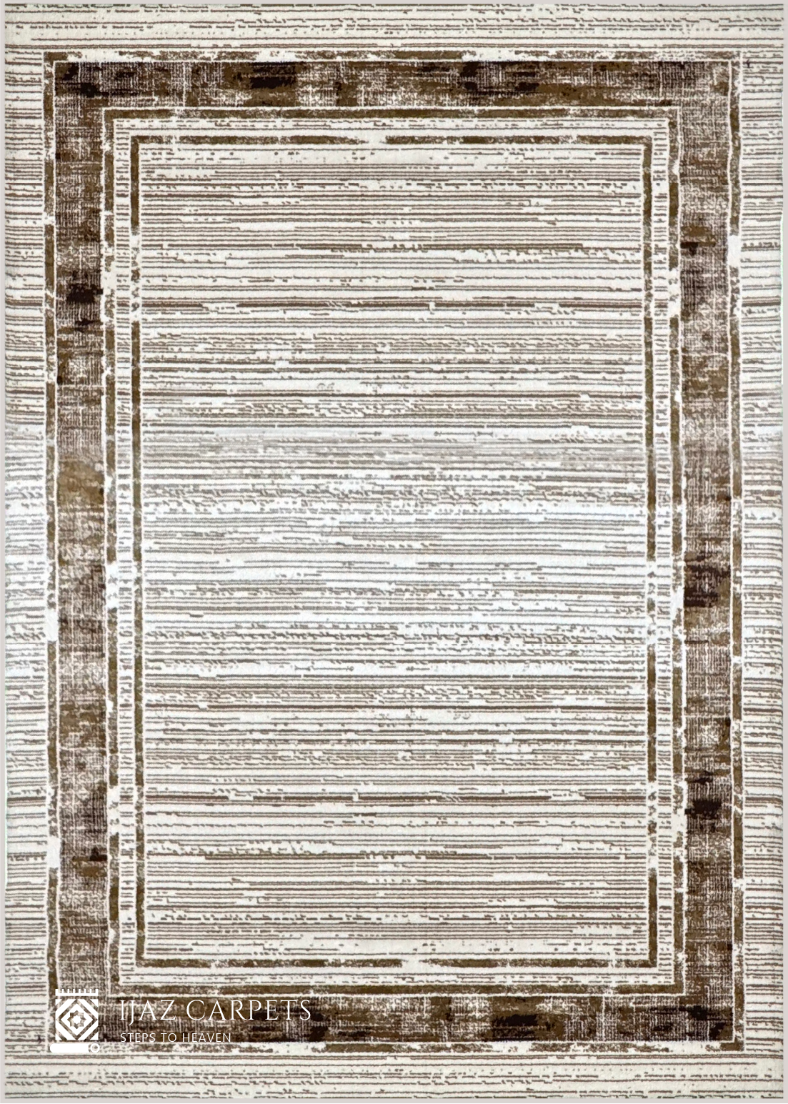 Heritage Fusion Rug | Size: 6.6ft width x 9.6ft length (200cm x 290cm) | Article #P710WHT-1