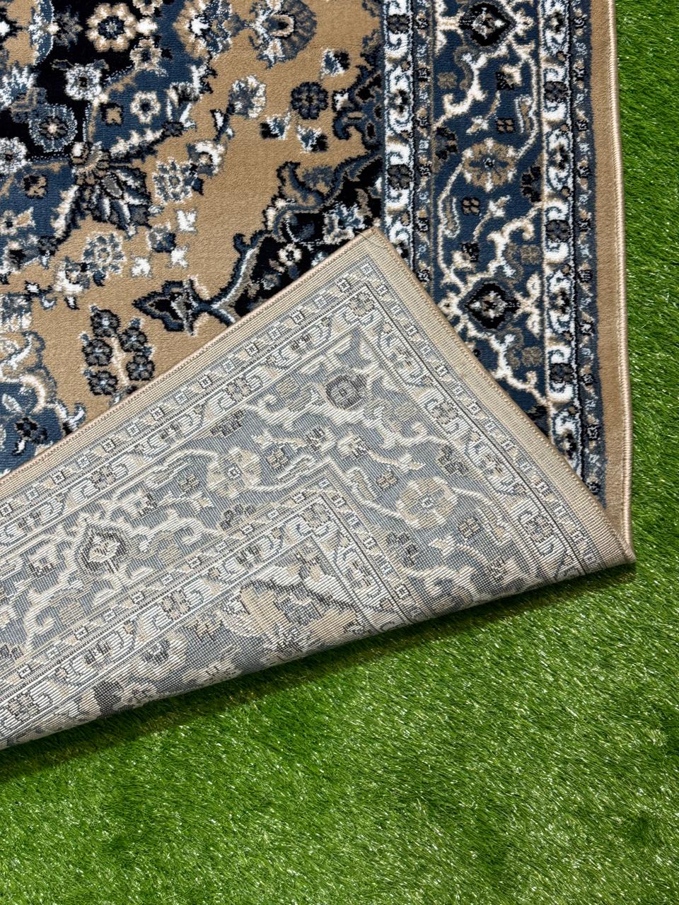 Classic Polypropylene Oriental Rug | Size: 5ft width x 7.5ft length (150cm x 225cm) | Article #P58CRM-8