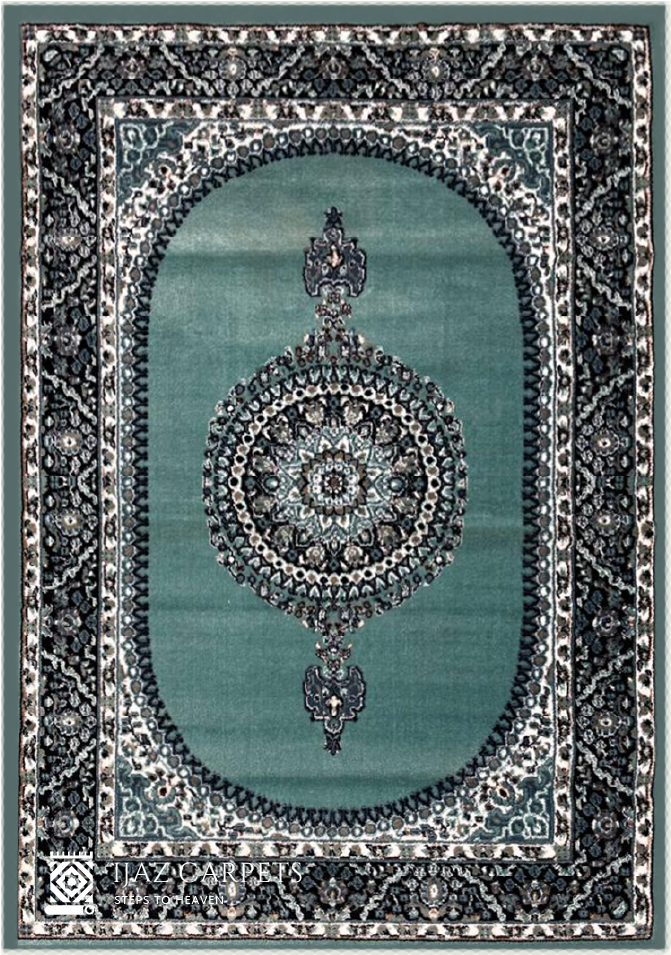 Timeless Persian-Inspired Traditional Rug | Size: 4ft width x 5.5ft length (120cm x 170cm) | Article #P46TRQ-2