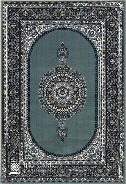 Grand Jute-Backed Oriental Rug | Size: 5ft width x 7.5ft length (150cm x 225cm) | Article #P58TRQ-2