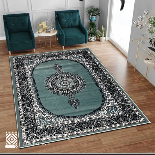 Timeless Persian-Inspired Traditional Rug | Size: 4ft width x 5.5ft length (120cm x 170cm) | Article #P46TRQ-2