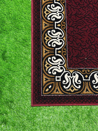 Radiant Floral Core Rug | Size: 5ft width x 7.5ft length (150cm x 225cm) | Article #P58RED-15