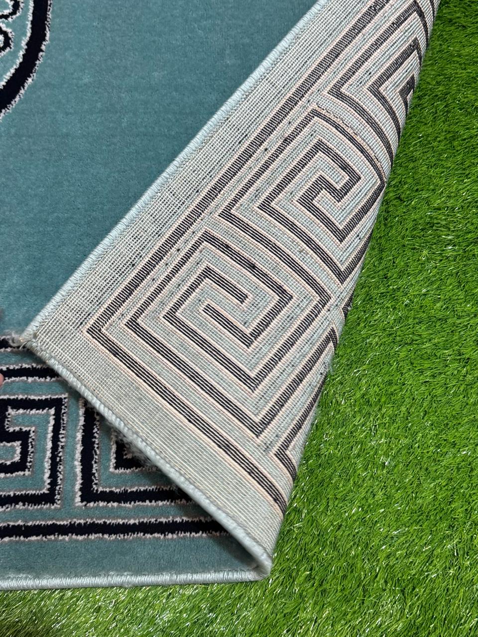 Luxury Channel Geometric Pattern Rug | Size: 4ft width x 5.5ft length (120cm x 170cm) | Article #P46TRQ-3