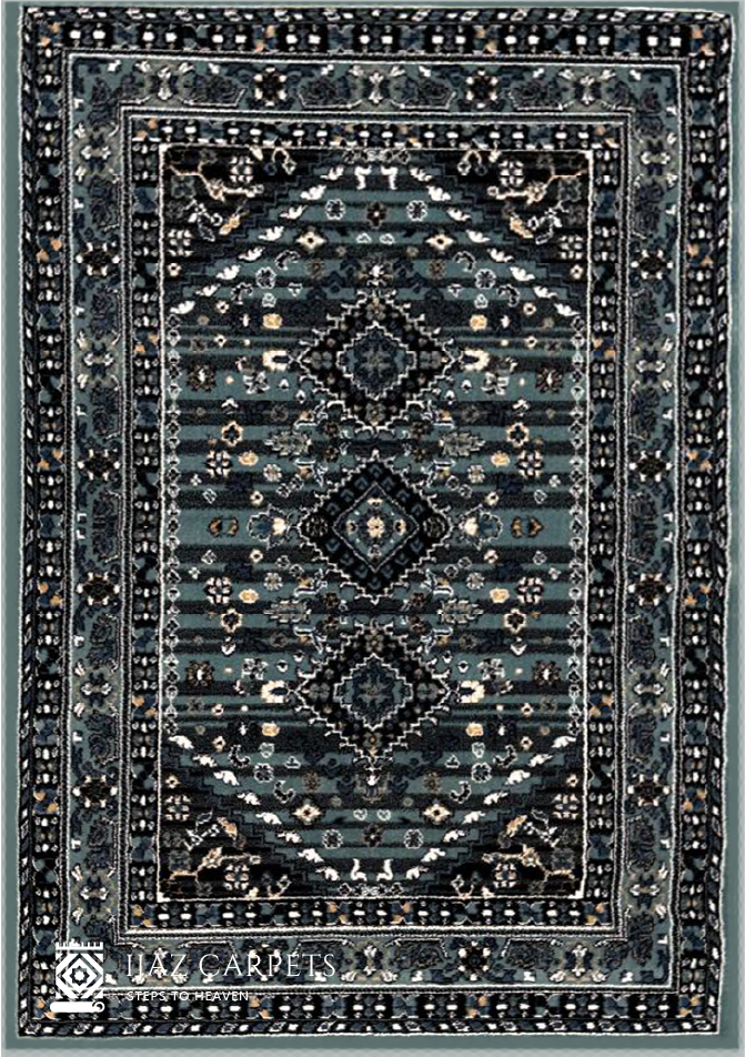 Timeless Persian-Inspired Traditional Rug | Size: 4ft width x 5.5ft length (120cm x 170cm) | Article #P46TRQ-1